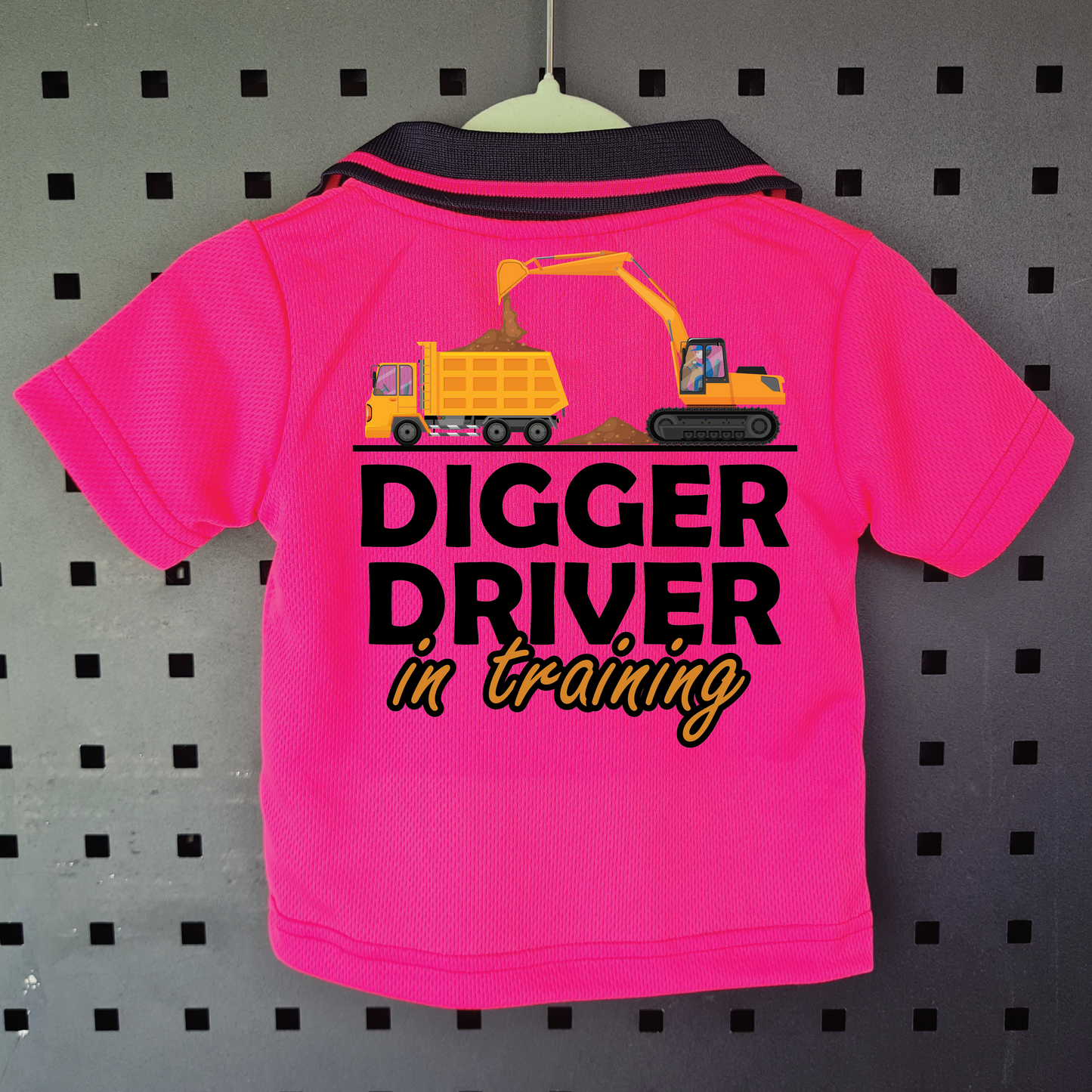 Digger Driver in Training