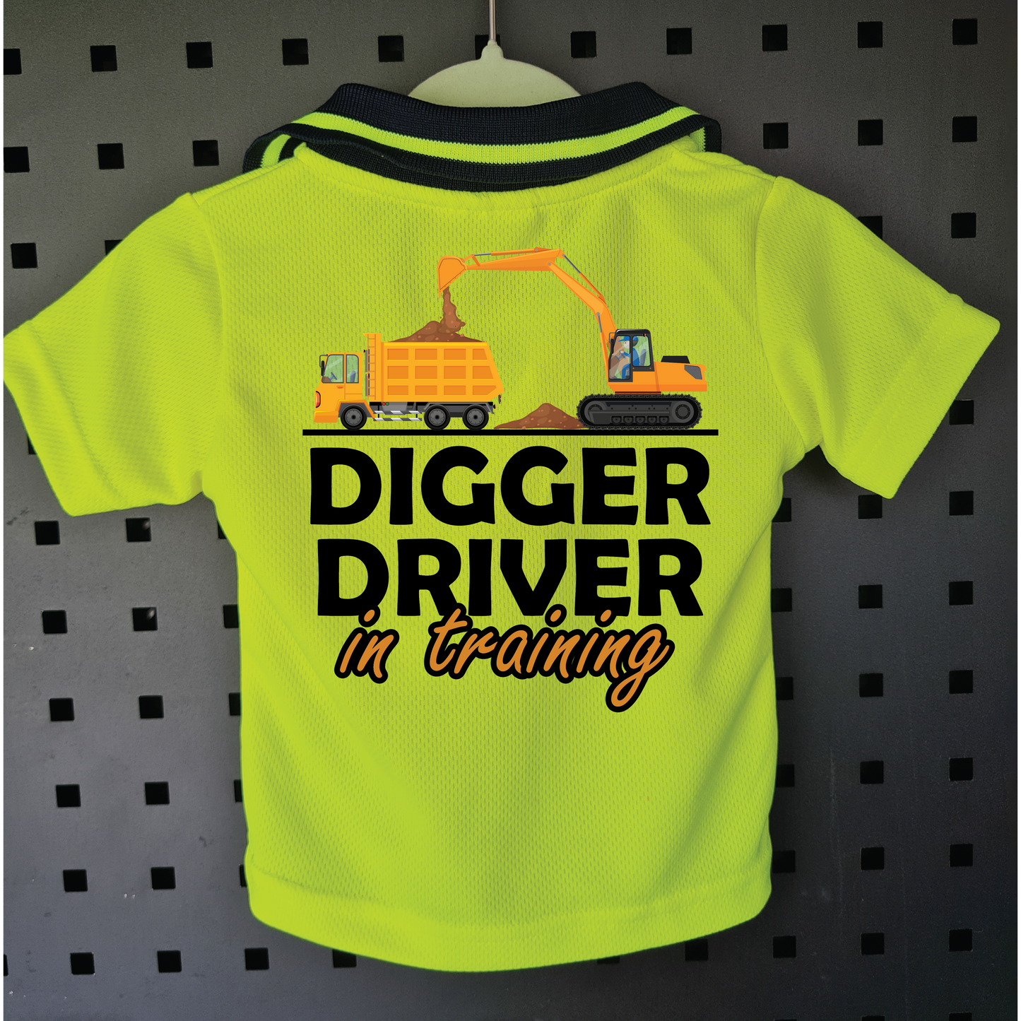 Digger Driver in Training