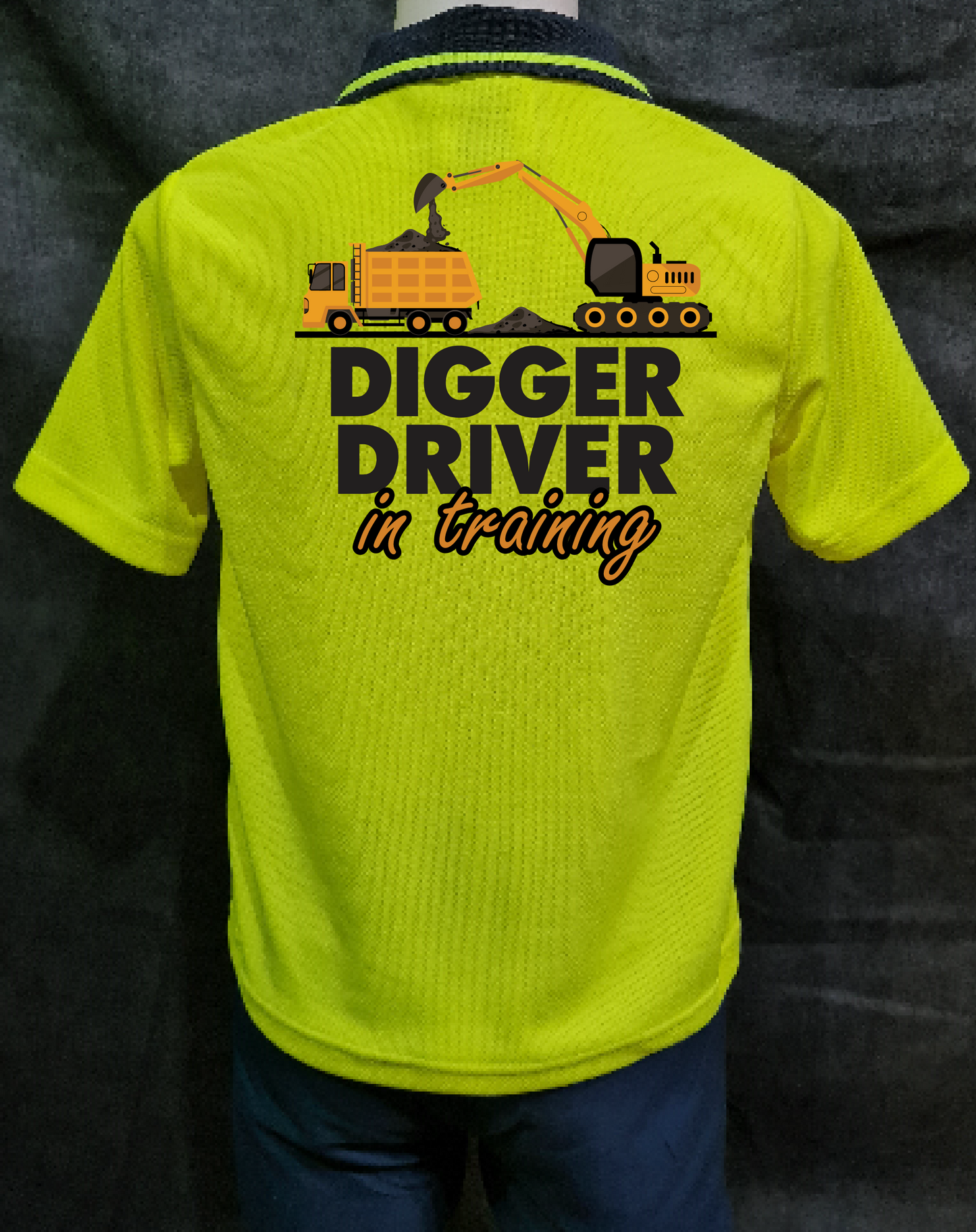 Digger Driver in Training