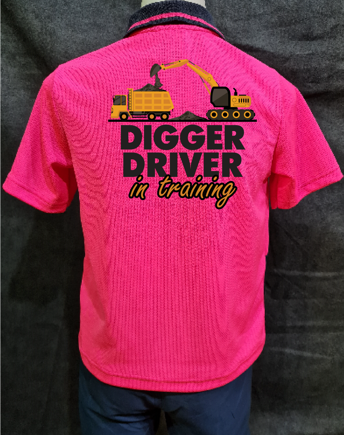 Digger Driver in Training